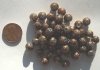 50 8mm Textured Metallic Bronze